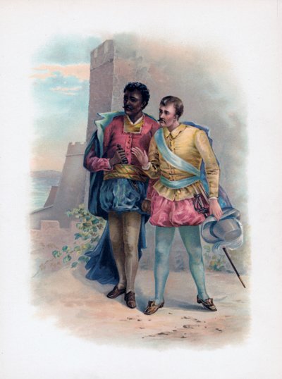 Othello und Iago, 1891 von Unbekannt