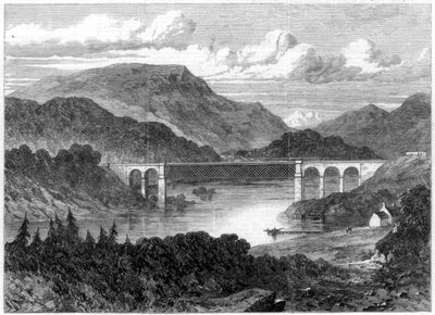 Oykel-Viadukt, Sutherland Railway von Unbekannt