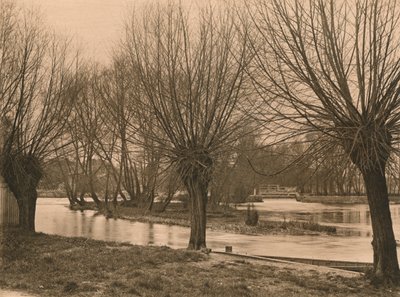 Pangbourne Weir, 1902 von Unbekannt