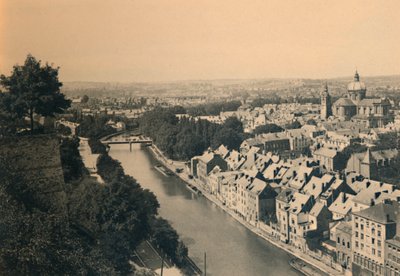 Panorama der Sambre, um 1900 von Unbekannt