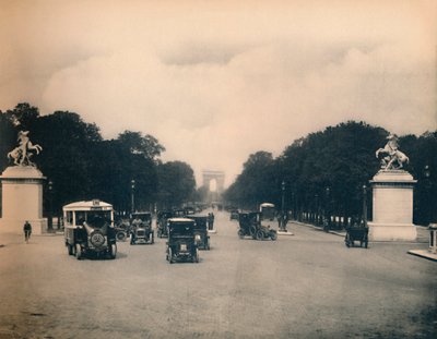 Paris. - Avenue des Champs-Élysées - LL, ca. 1910 von Unbekannt