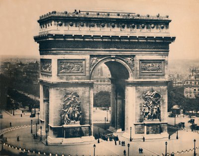 Paris - Der Triumphbogen - LL, ca. 1910 von Unbekannt