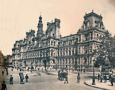 Paris. - Hôtel de Ville. - LL, um 1910 von Unbekannt