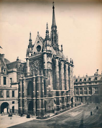 Paris - La Sainte Chapelle, um 1910 von Unbekannt