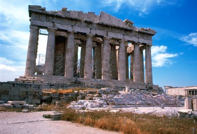 Parthenon auf der Akropolis, Athen, 5. Jahrhundert v. Chr. von Unbekannt