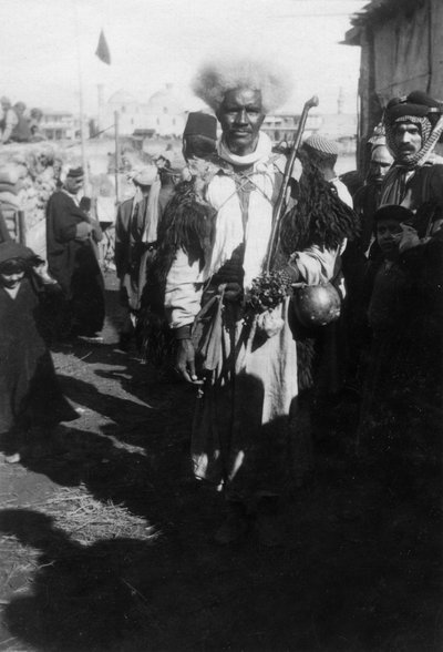 Persischer Pilger, Bagdad, Irak, 1917-1919 von Unbekannt