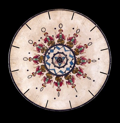 Phenakistiskop-Scheibe mit einem Jongleur, ca. 1830 von Unbekannt