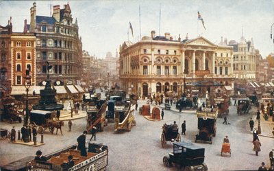 Piccadilly Circus, London, um 1910 von Unbekannt