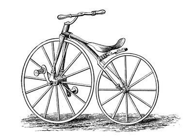 Pickerings Kurbelpedal-Fahrrad, ein amerikanisches Design, um 1860er Jahre um 1880 von Unbekannt