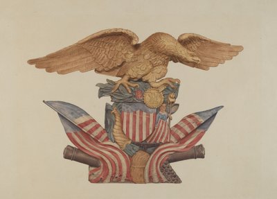 Kiefernornament Adler von Unbekannt