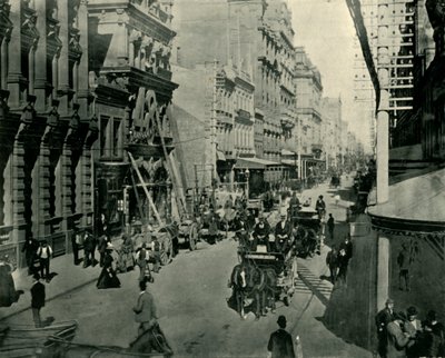 Pitt Street, Sydney, 1901 von Unbekannt