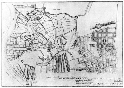 Plan des Grosvenor Estate, 1907 von Unbekannt