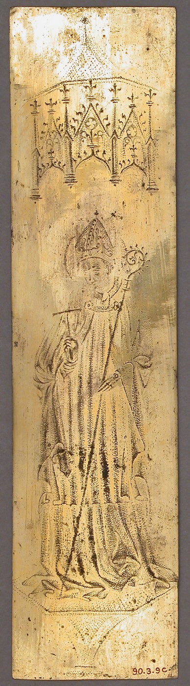 Tafel aus einem Triptychon, deutsch, Mitte des 15. Jahrhunderts von Unbekannt