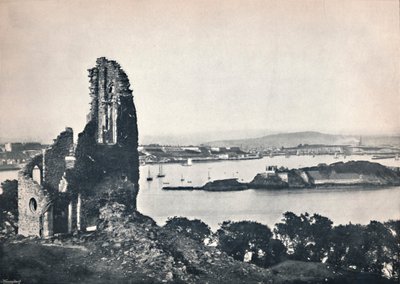 Plymouth - Drakes Island, von Mount Edgcumbe, 1895 von Unbekannt