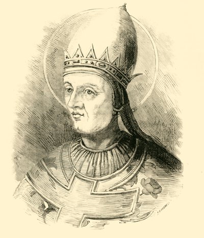 Papst Gregor VII., 1015-1085, 1890 von Unbekannt