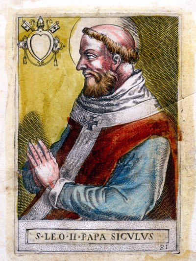Papst Leo II von Unbekannt