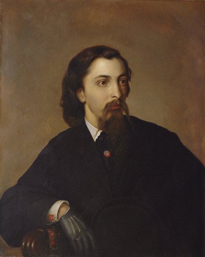 Porträt von Andrey Fyodorovich Likhachov 1832-1890 von Unbekannt