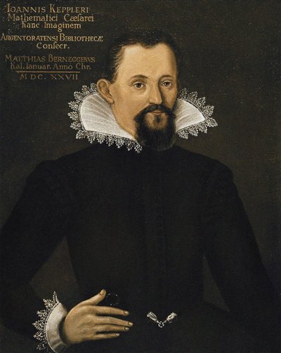 Porträt von Johannes Kepler 1571-1630, ca. 1620 von Unbekannt