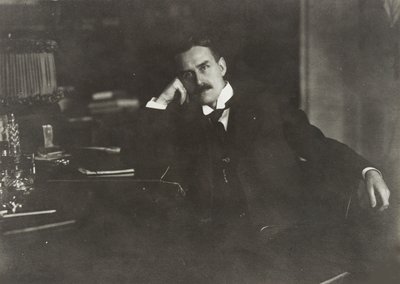 Porträt von Thomas Mann 1875-1955, ca. 1910 von Unbekannt