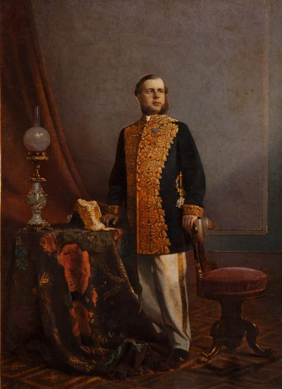 Porträt von Vasily Yuryevich Poznansky von Unbekannt