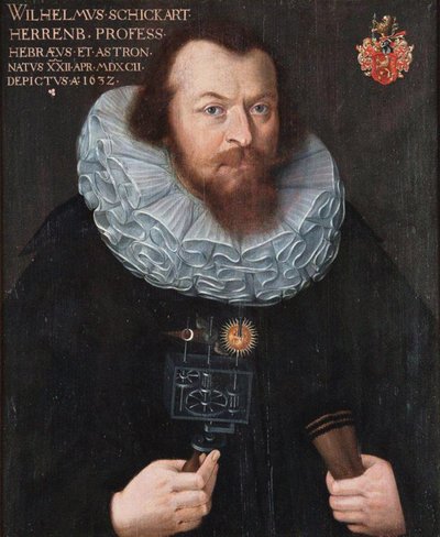 Porträt von Wilhelm Schickard, 1632 von Unbekannt