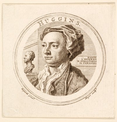 Porträt von William Huggins, veröffentlicht 1760 von Unbekannt