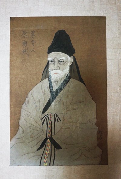 Porträt von Yi Hwang 1501-1570 von Unbekannt