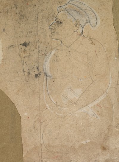 Porträt eines alternden Mannes, ca. 1700 von Unbekannt