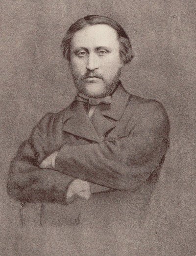 Porträt des Komponisten Léon Kreutzer 1817-1868 von Unbekannt