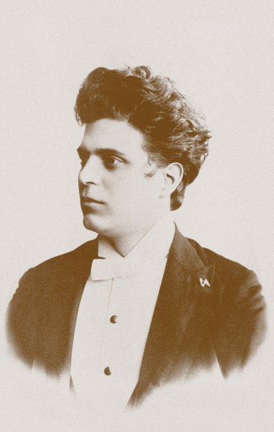 Porträt des Komponisten Pietro Mascagni, 1863-1945 von Unbekannt
