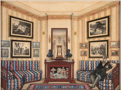 Fürst Golitsyn Zimmer, 1840er Jahre von Unbekannt