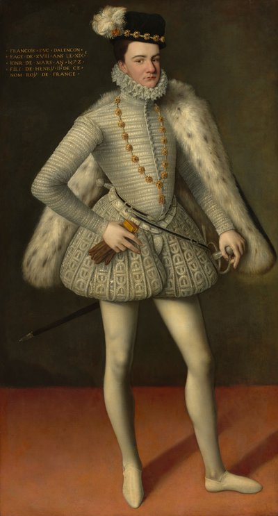 Prinz Hercule-François, Herzog von Alençon, 1572 von Unbekannt