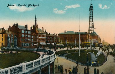 Princess Parade, Blackpool, ca. 1915 von Unbekannt