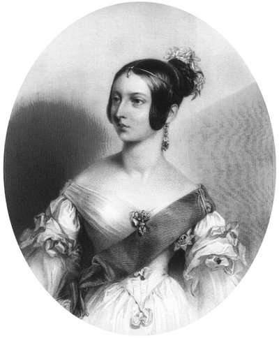 Königin Victoria in jungen Jahren, ca. 1830er Jahre von Unbekannt