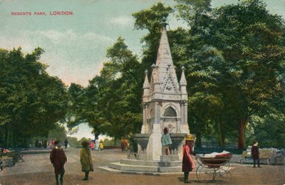 Regents Park, London, ca. 1910 von Unbekannt