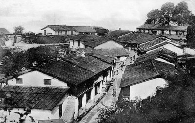 Regimentsbasar, Ranikhet, Uttaranchal, Indien, frühes 20. Jahrhundert von Unbekannt