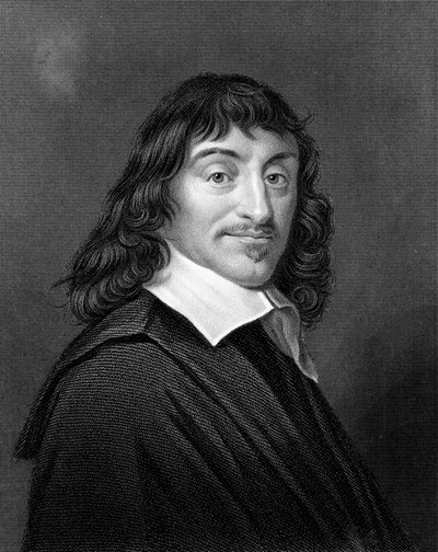 René Descartes, französischer Philosoph und Mathematiker, 1835 von Unbekannt