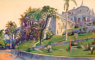 Residenz von Senator General Pinheiro Machado, 1914 von Unbekannt
