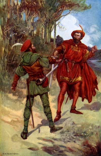 Richard I. und Robin Hood von Unbekannt