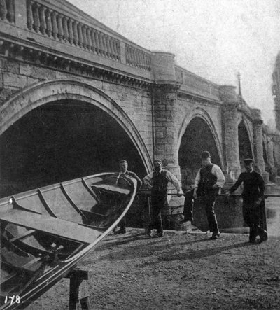 Richmond Bridge, London von Unbekannt