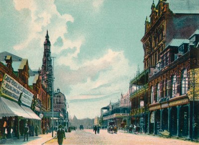 Rissik Street, Johannesburg, ca. 1908 von Unbekannt
