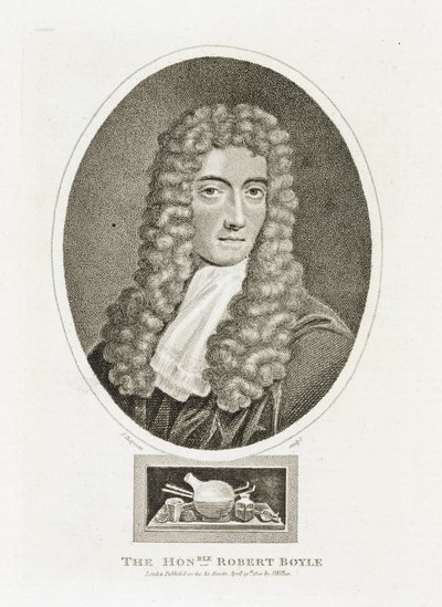 Robert Boyle (1627-1691), irischer Physiker und Chemiker von Unbekannt