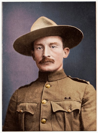 Robert Stephenson Smyth Baden-Powell, britischer Soldat, ca. 1900 von Unbekannt