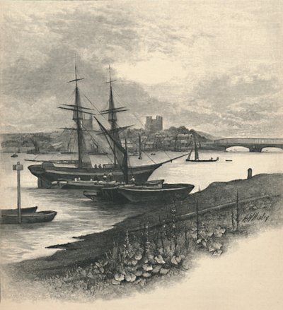 Rochester, von Strood aus, 1886 von Unbekannt