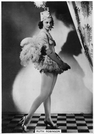 Ruth Robinson, britische Schauspielerin, 1938 von Unbekannt