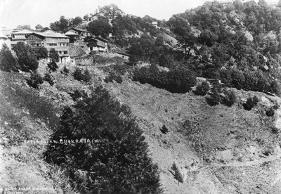 Sadar Bazar und Kalana Hill, Chakrata, 1917 von Unbekannt