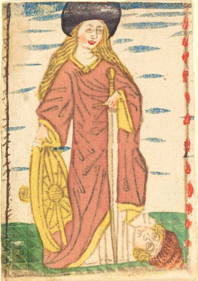 Heilige Katharina von Alexandria von Unbekannt