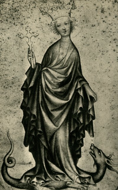 Heilige Margareta, frühes 15. Jahrhundert, 1943 von Unbekannt