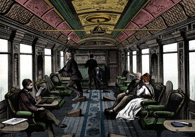 Salonwagen des Orient-Express, ca. 1895 von Unbekannt
