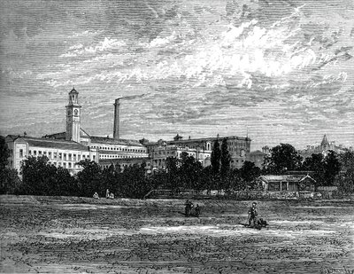 Saltaire-Werke, ca. 1880 von Unbekannt